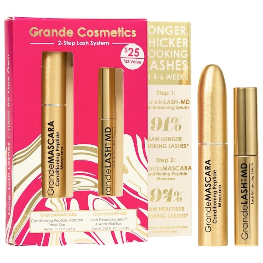 GrandeLASH-MD & GrandeMASCARA 2 Step Lash System